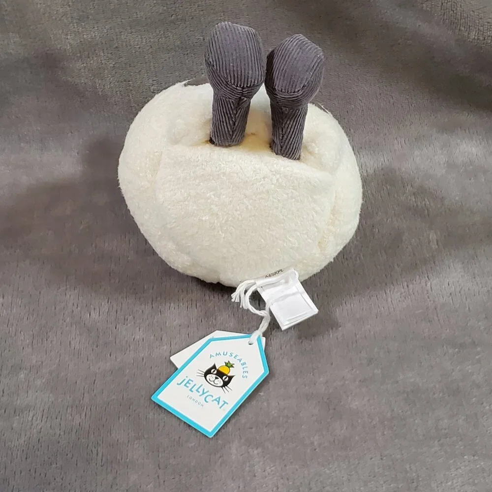 Authentic Jellycat London Amuseables Skull Planter Plush 2025 Halloween NEW - Picture 5 of 9